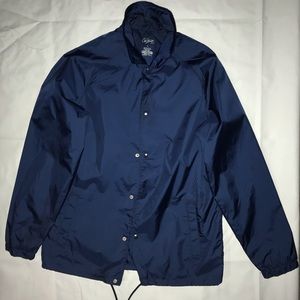 citystreets navy blue coach jacket